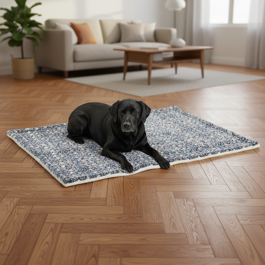 Tapis de Couchage en Flanelle pour Chien et Chat