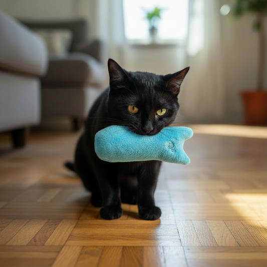 Peluches à Mâcher pour Chats – Anti-Stress et Herbe à Chat