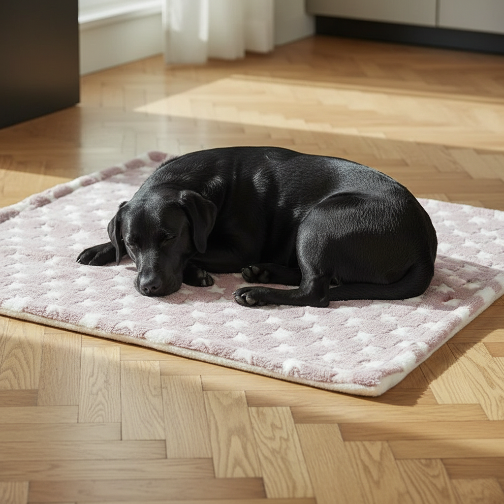 Tapis de Couchage en Flanelle pour Chien et Chat