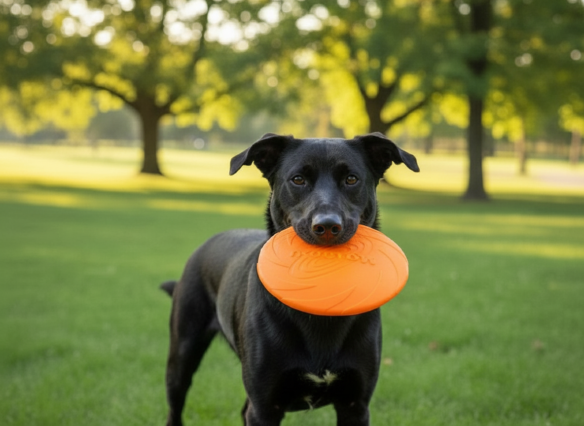 Disque Volant Résistant pour Chien – Jouet Interactif et de Dressage
