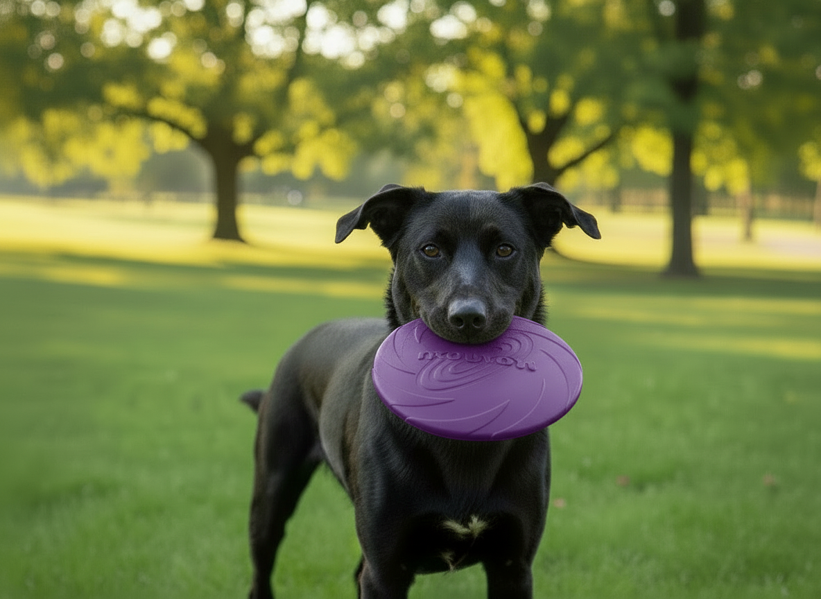 Disque Volant Résistant pour Chien – Jouet Interactif et de Dressage