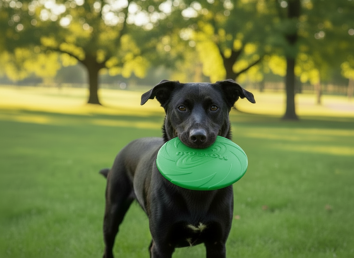 Disque Volant Résistant pour Chien – Jouet Interactif et de Dressage