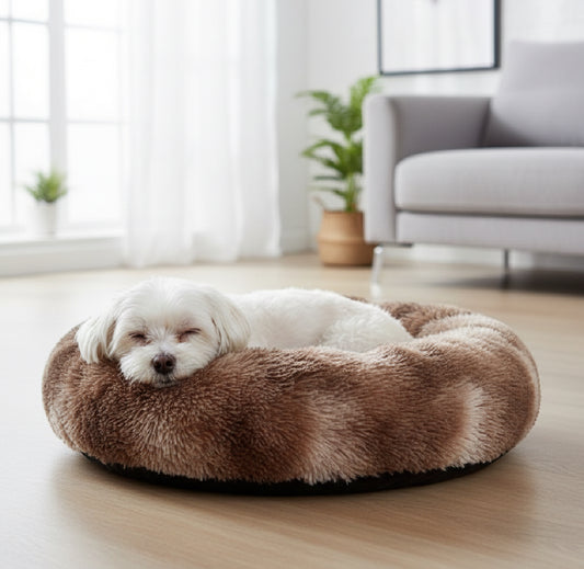 Panier Peluche Chaud pour Animaux – Confort Premium Hiver