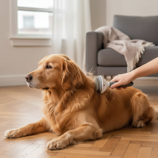 Brosse Nettoyante pour Chien et Chat – Démêlage & Anti-Poils