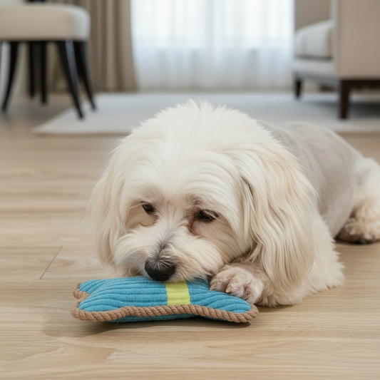 Os en Peluche pour Chiens – Jouet à Mâcher