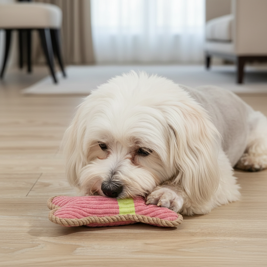 Os en Peluche pour Chiens – Jouet à Mâcher