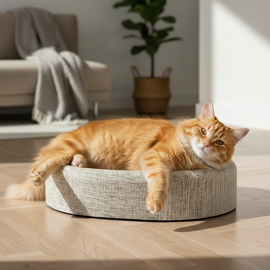 Lit Ovale en Sisal pour Chat
