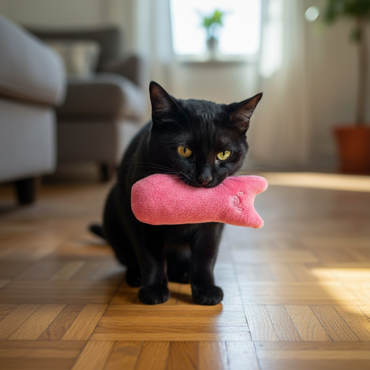 Peluches à Mâcher pour Chats – Anti-Stress et Herbe à Chat