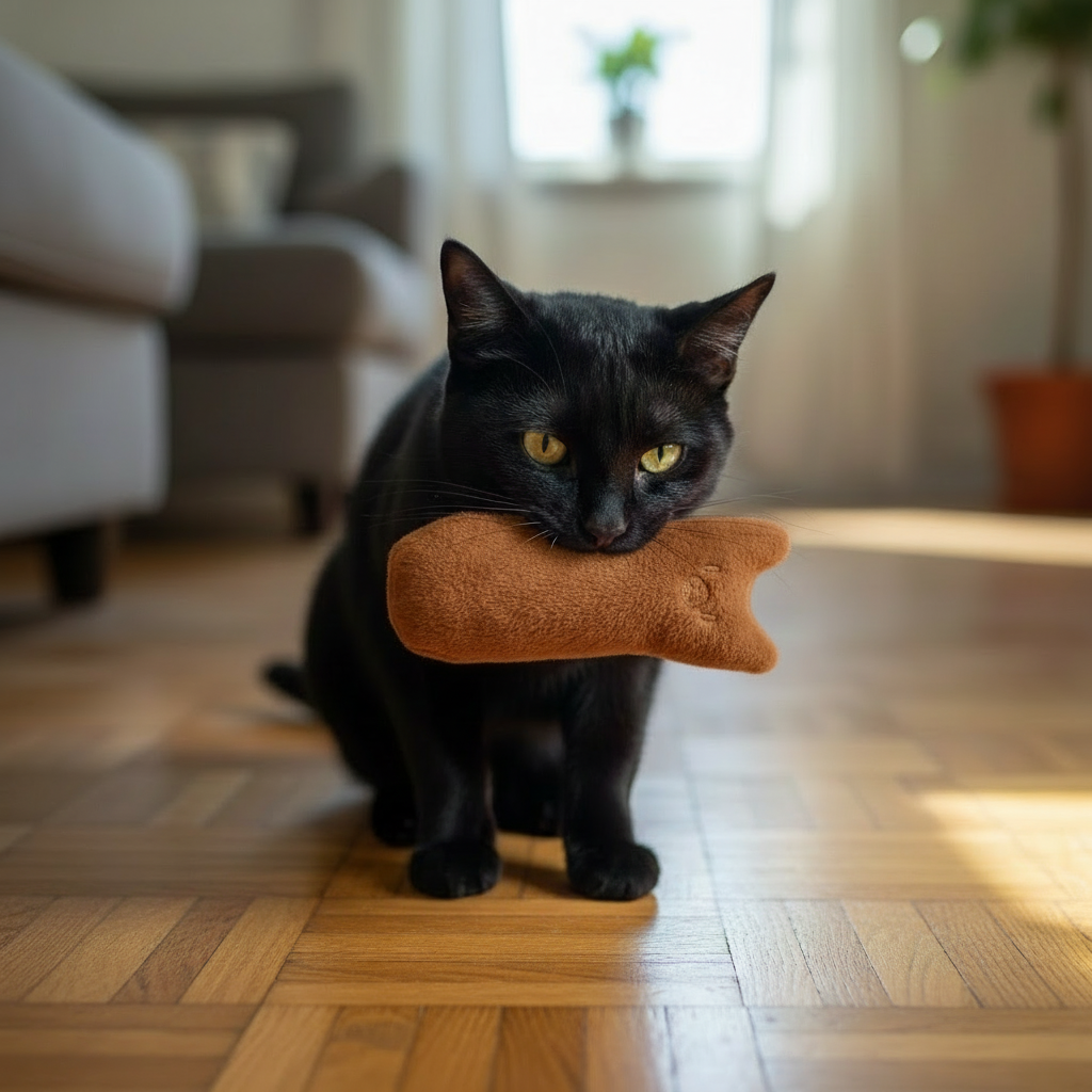 Peluches à Mâcher pour Chats – Anti-Stress et Herbe à Chat