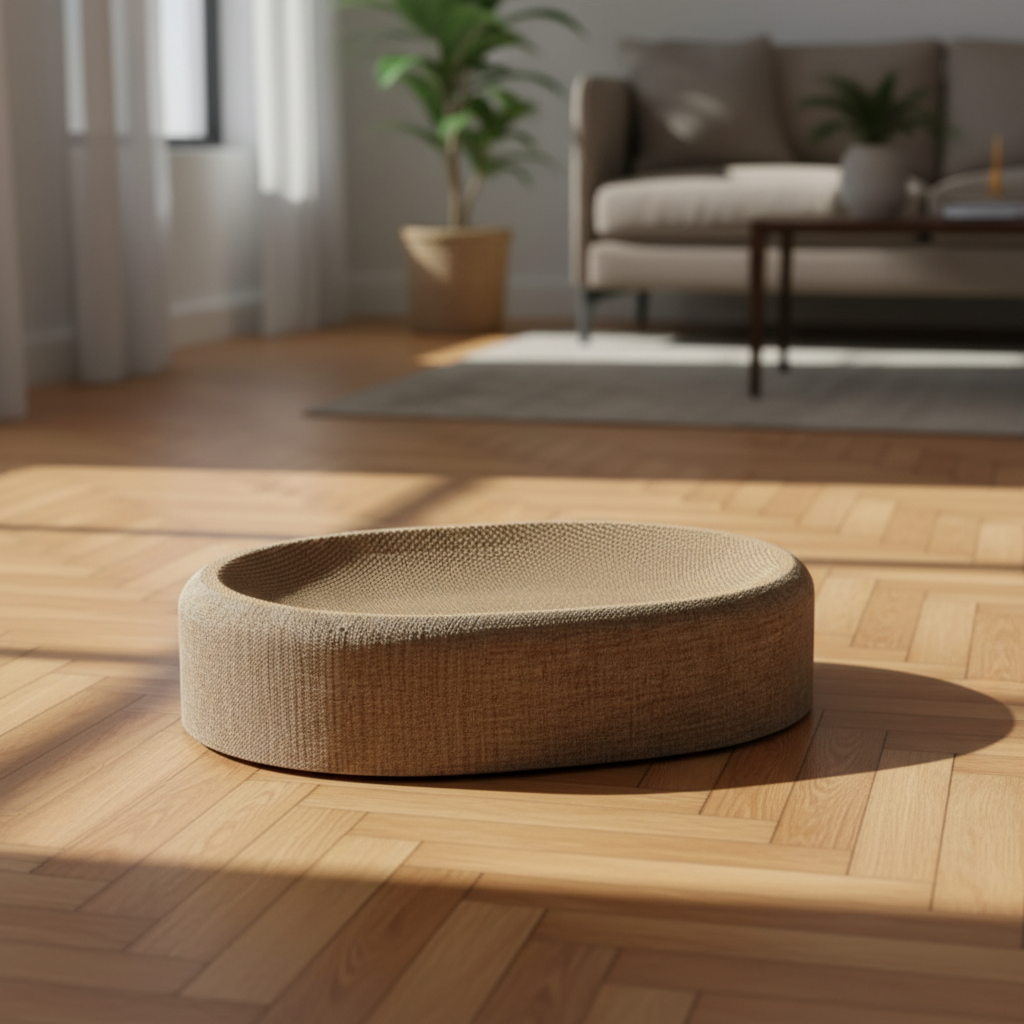 Lit Ovale en Sisal pour Chat