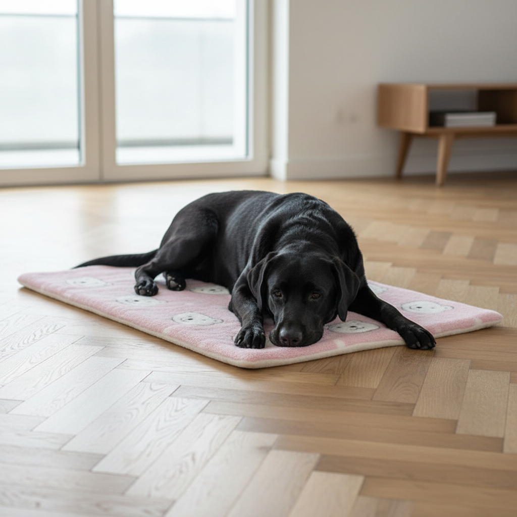 Tapis de Couchage en Flanelle pour Chien et Chat