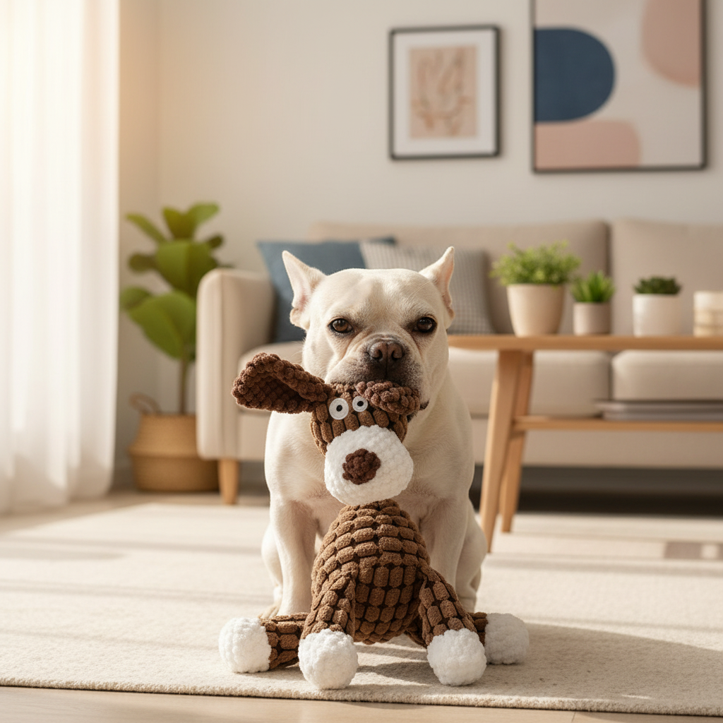 Peluche Âne pour Chien – Jeu et Décompression