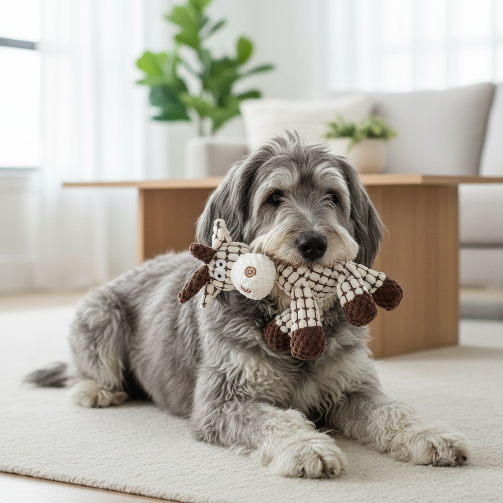 Peluche Âne pour Chien – Jeu et Décompression