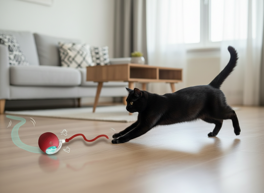 Jouet de Chasse pour Chat - Stimule votre compagnon